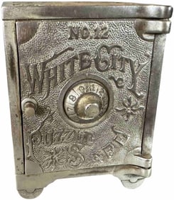 WHITE CITY PUZZLE SAFE STILL BANK