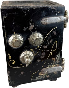 THREE DIAL SAFE STILL BANK