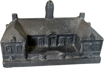DAVID HOWE LIBRARY CAST IRON BANK