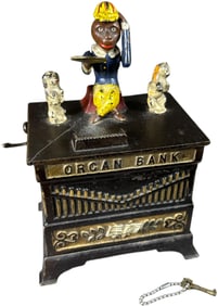 ORGAN BANK MECHANICAL BANK