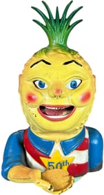 PENNY PINEAPPLE MECHANICAL BANK