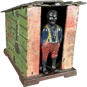 CABIN MECHANICAL BANK - GREEN