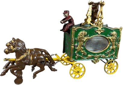 REDUCED HUBLEY MONKEY TRAPEZE CIRCUS WAGON