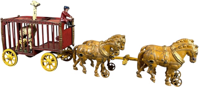 HUBLEY ROYAL CIRCUS TANDEM GIRAFFE CAGE