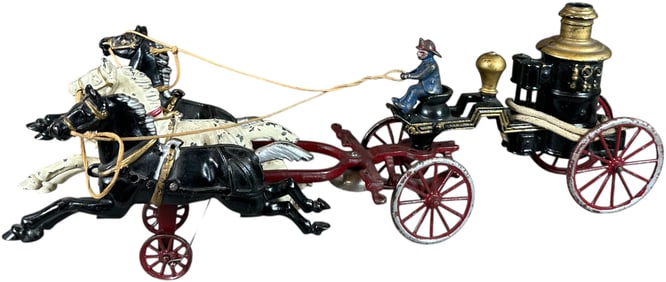 DENT HORSE DRAWN FIRE PUMPER