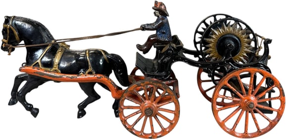 IVES HORSE DRAWN HOSE REEL