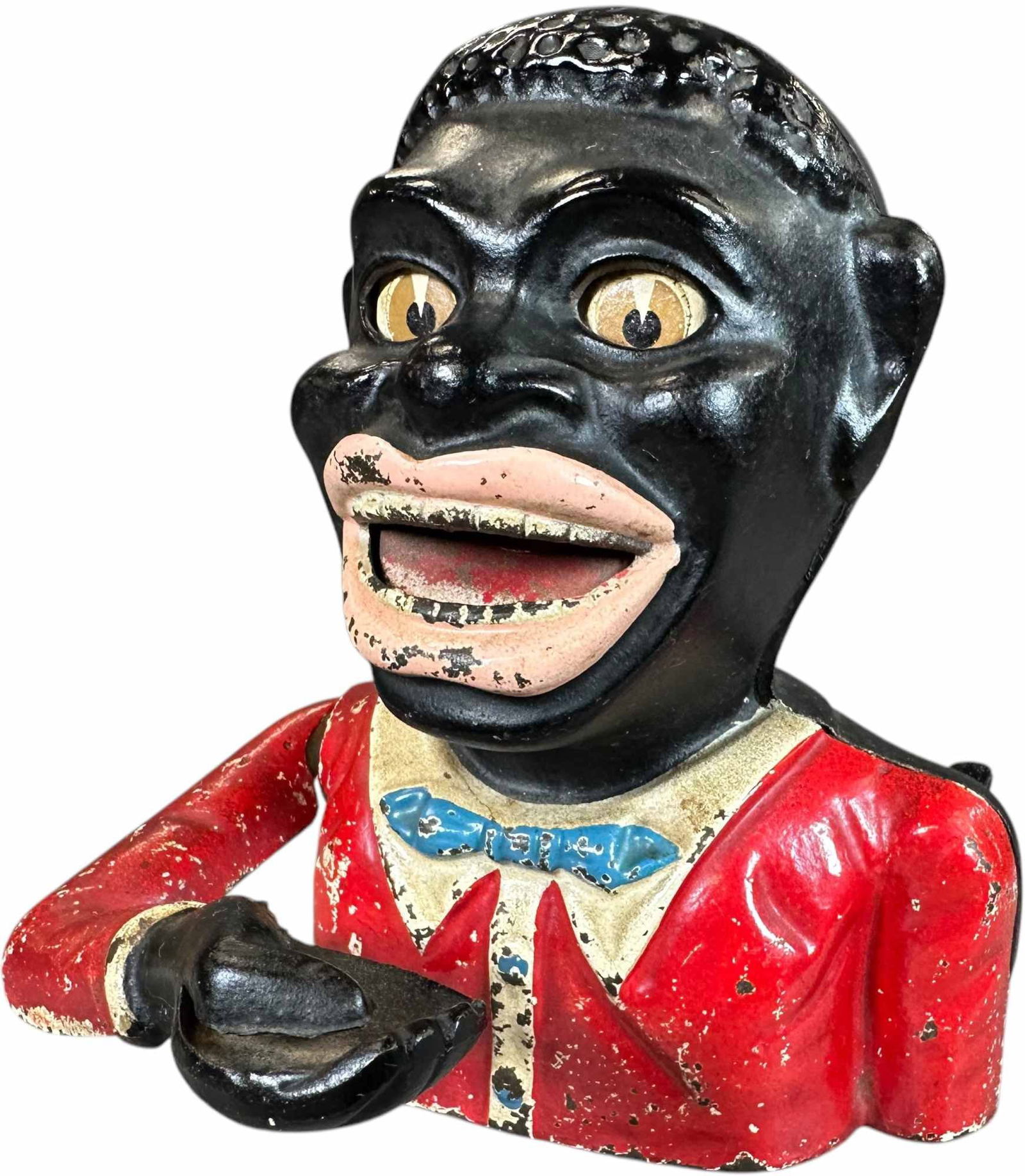 HAPPY MAN MECHANICAL BANK (1 of 7)