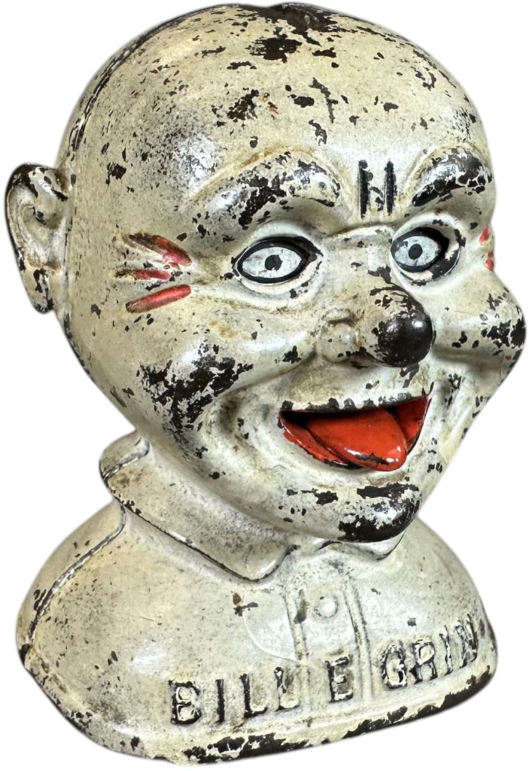 BILL E GRIN MECHANICAL BANK (1 of 8)