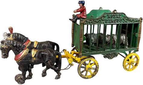 HUBLEY ROYAL CIRCUS RHINO CAGE WAGON