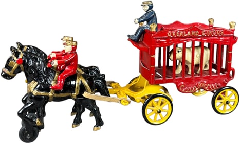 KENTON OVERLAND CIRCUS CAGE WAGON