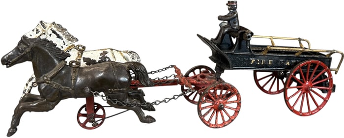 IVES HORSE DRAWN PATROL WAGON