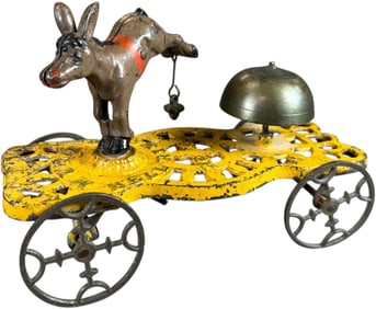 GONG BELL KICKING MULE BELL RINGER