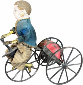 GEORGE BROWN BOY ON VELOCIPEDE