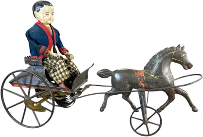 GEORGE BROWN BOY IN CART