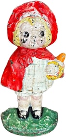 HUBLEY LITTLE RED RIDING HOOD DOORSTOP