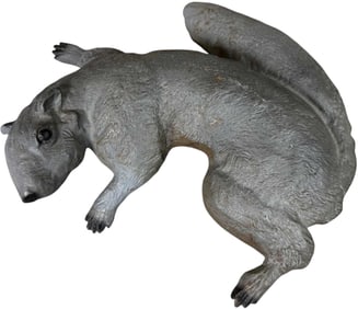CAST IRON SQUIRREL DOORSTOP