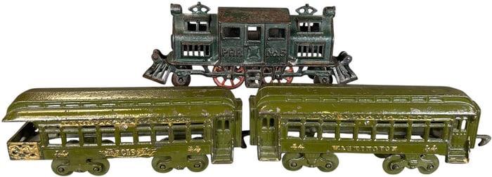 HUBLEY NO.5 PRR CAST IRON FLOOR TRAIN
