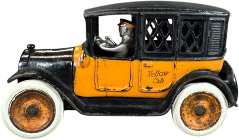 ARCADE YELLOW TAXI CAB STILL BANK