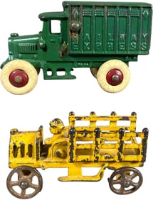 HUBLEY RAILWAY EXPRESS & EARLY STAKE TRUCKS