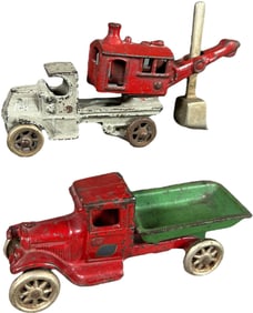 ARCADE DUMP W/ SMALL HUBLEY STEAM SHOVEL