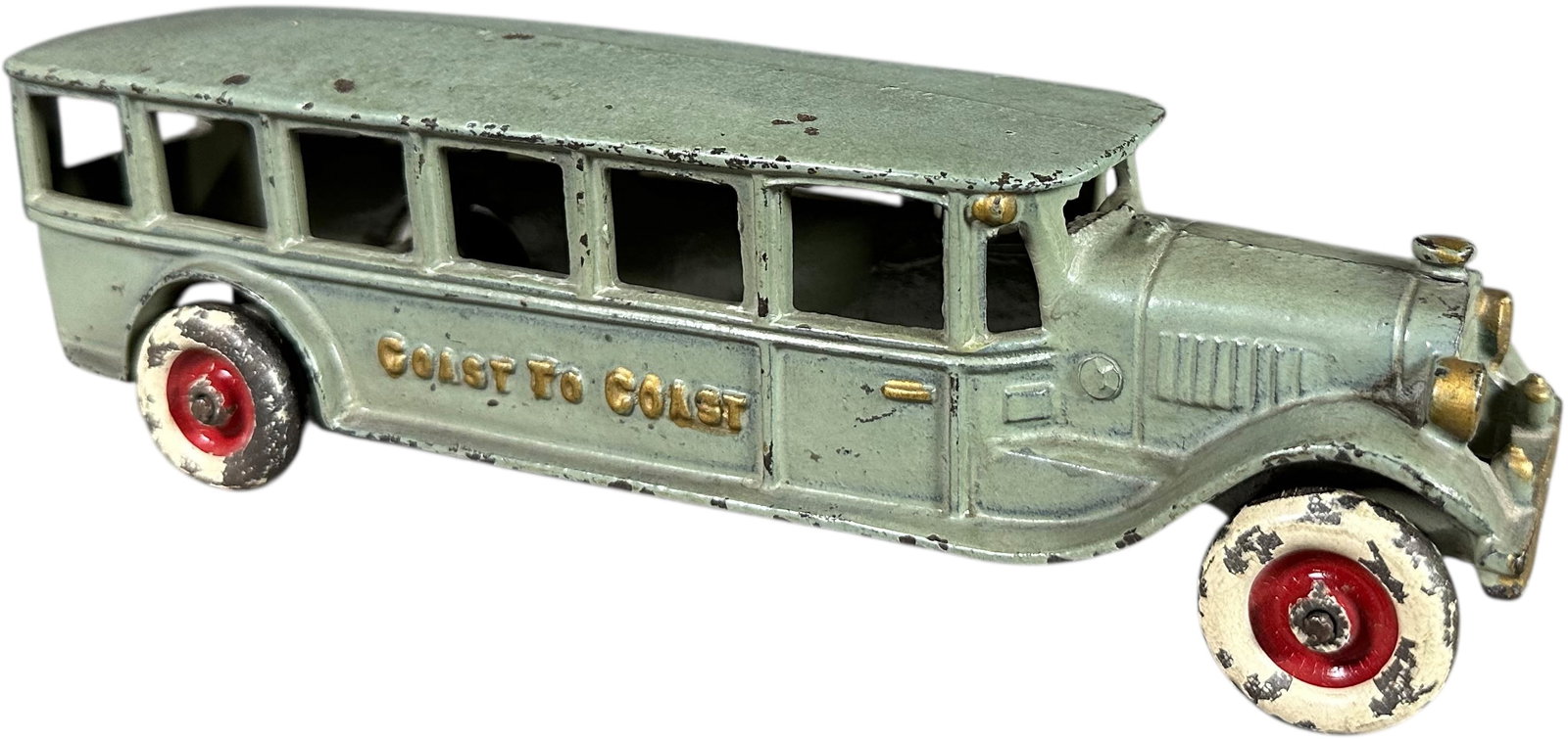 HUBLEY COAST TO COAST BUS: 457. HUBLEY COAST TO COAST BUS | Harder to find bus by the Lancaster, PA company. | 10" l. | (Excellent Condition) | $400 - $800