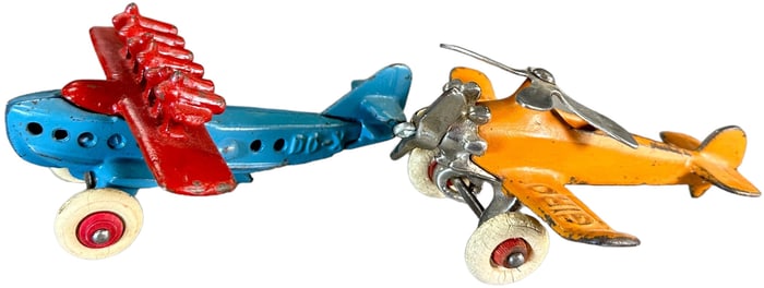 HUBLEY DO-X SEAPLANE W/ ORANGE GYRO PLANE