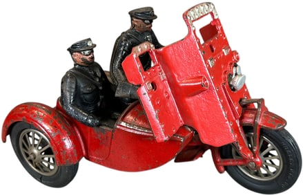 HUBLEY INDIAN MOTORCYCLE W/ ARMOR SHIELD