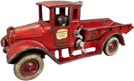 ARCADE I RED BABY DUMP TRUCK