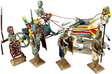 MIGNOT EGYPTIAN CHARIOT GROUP