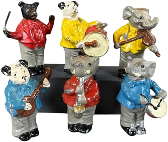 SIX HEYDE ANIMAL BAND FIGURES