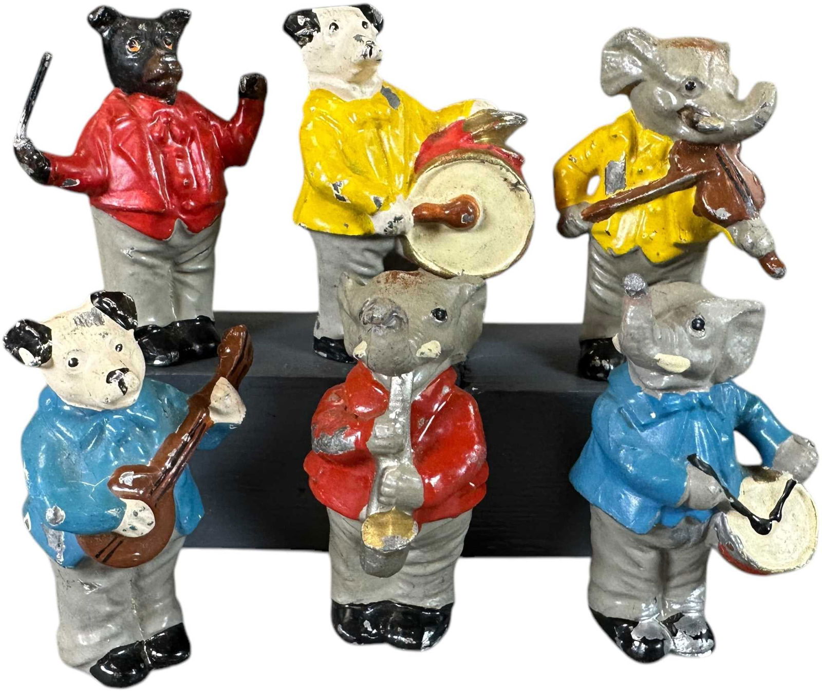 SIX HEYDE ANIMAL BAND FIGURES (1 of 2)