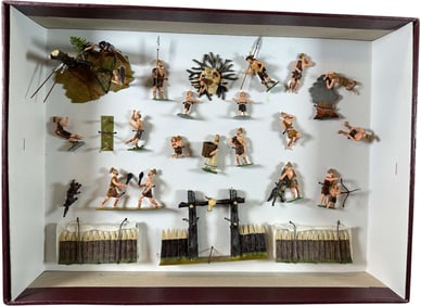 BOXED GERMANIC #603 VILLAGE SET