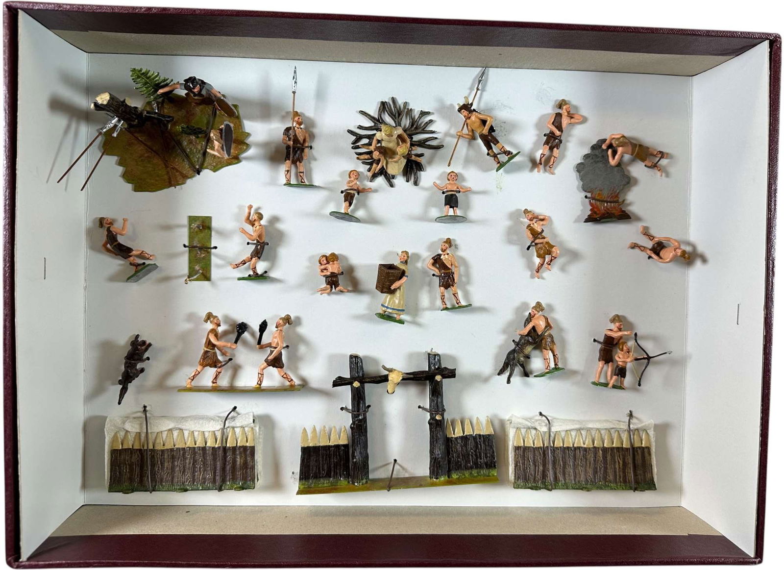 BOXED GERMANIC #603 VILLAGE SET (1 of 7)