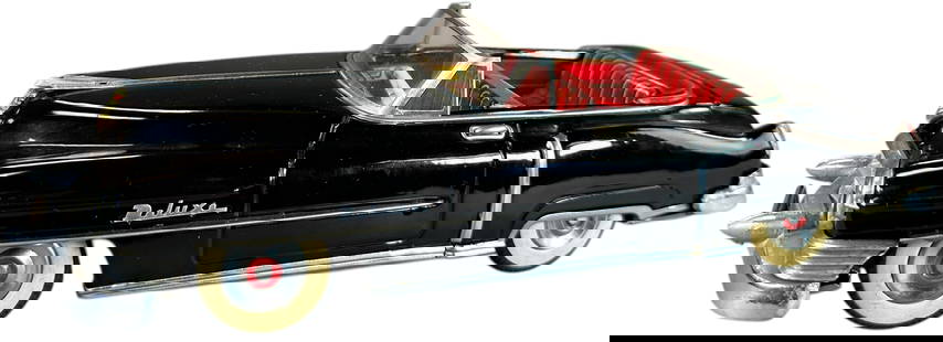 ALPS 1952 CADILLAC DELUXE: 15. ALPS 1952 CADILLAC DELUXE | Friction driven. Ex: Ira Bernstein Collection. | 10.5" l. | (Pristine Condition) | $500 - $1,000