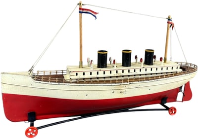 EARLY GERMAN LIVE STEAM OCEAN LINER