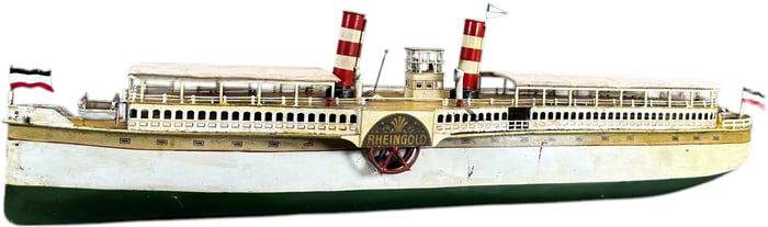 MARKLIN PADDLE WHEEL RIVERBOAT RHEINGOLD