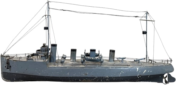 LARGE BING TORPEDO BOAT BATTLESHIP