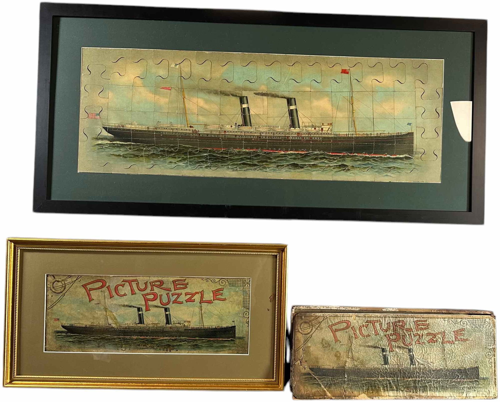 STEAMSHIP ST. PAUL FRAMED PRINT & PUZZLE (1 of 5)