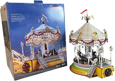BOXED MARKLIN MUSICAL CAROUSEL TOY