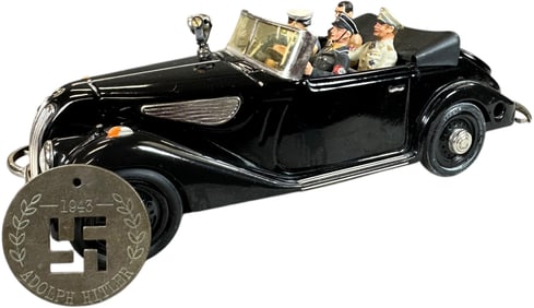 SCHUCO GERMAN STAFF CAR W/ MEDALLION