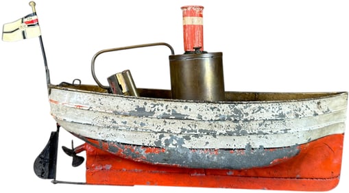 ERNST PLANK LIVE STEAM LAUNCH