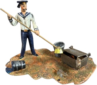 HEYDE-STYLE LEAD SAILOR MOP SCENE