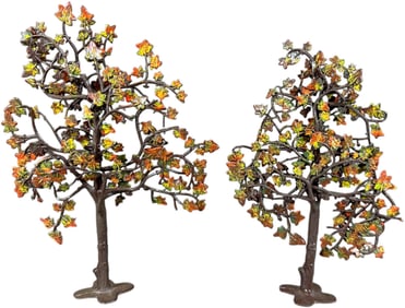 TWO DETAILED HEYDE TREES