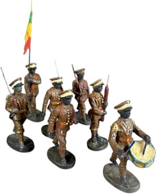 ELASTOLIN ETHIOPIAN SOLDIERS