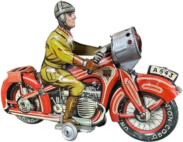 ARNOLD TOURING MOTORCYCLE RED A643