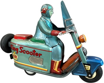 YONEZAWA KING SCOOTER FRICTION TOY