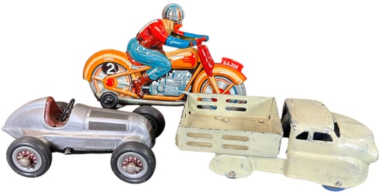 ASSORTED TRANSPORTATION TOYS