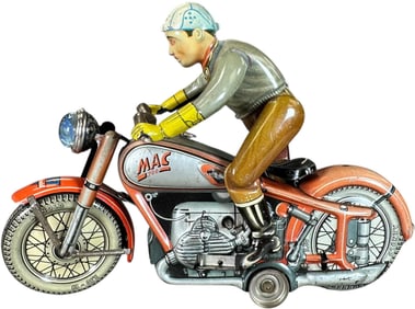 ARNOLD MAC 700 SERIES RED MOTORCYCLE