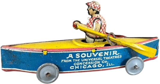GELY SOUVENIR CANOE PENNY TOY