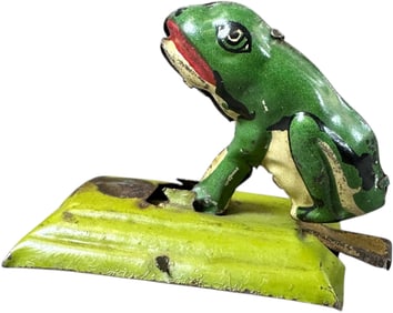 FISCHER LEAPING FROG PENNY TOY